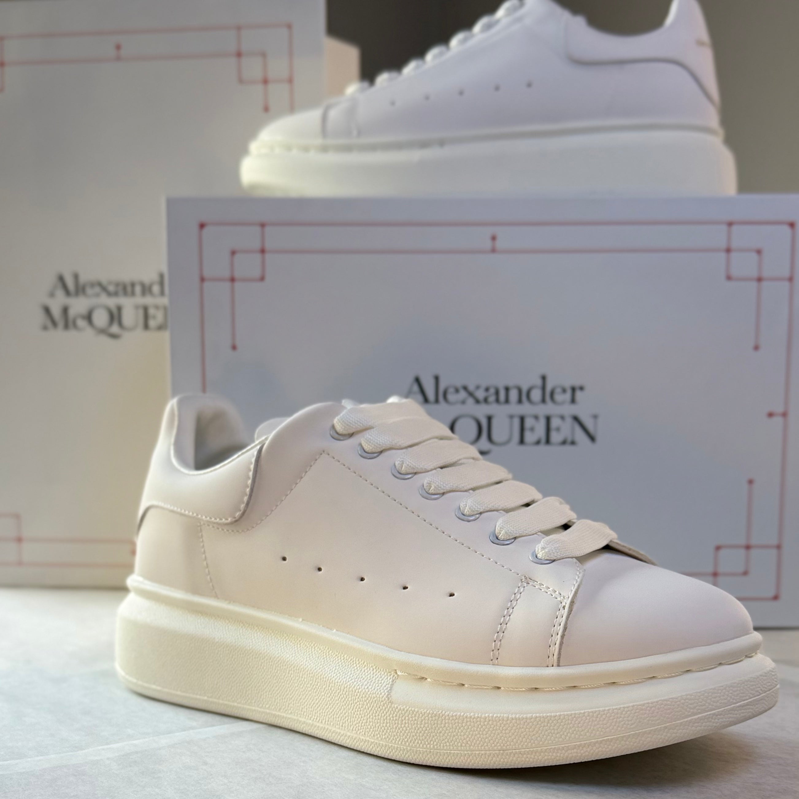 Alexander McQueen Full White Mirror