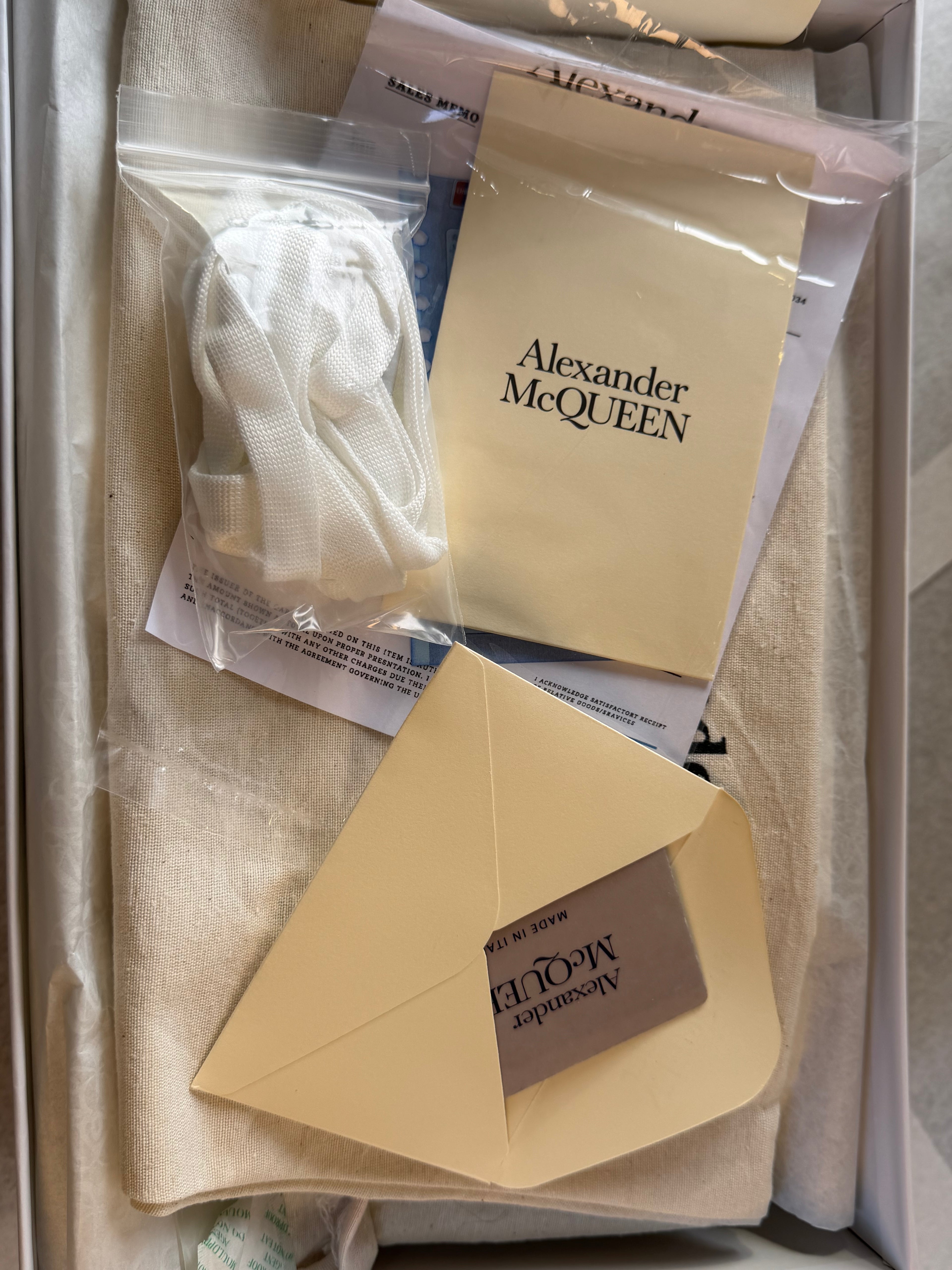 Alexander McQueen Full White Mirror